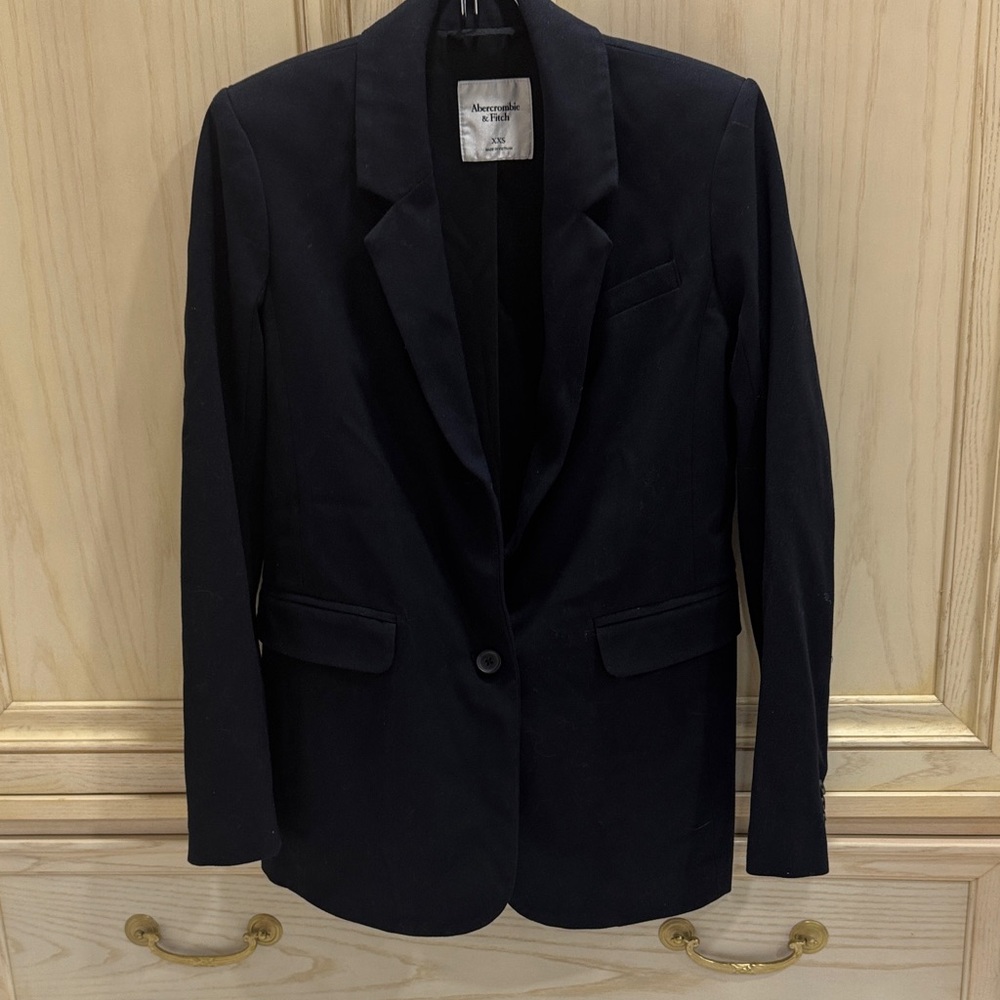 Abercrombie and Fitch Classic Black Blazer Size XXS